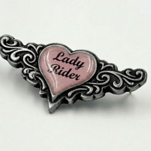 Lady Rider -pinssi