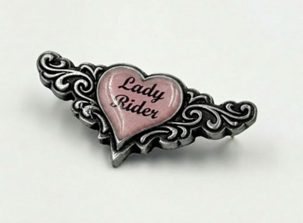 Lady Rider -pinssi